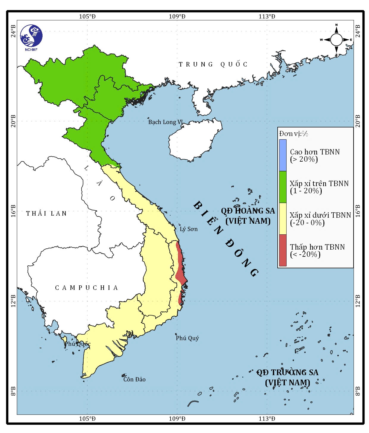 BẢN TIN DỰ BÁO KHÍ HẬU THỜI HẠN THÁNG TRÊN PHẠM VI TOÀN QUỐC (Từ ngày 11/8-10/9/2024)