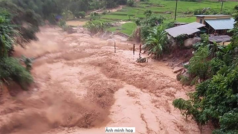 TIN CẢNH BÁO LŨ QUÉT, SẠT LỞ ĐẤT, SỤT LÚN ĐẤT DO MƯA LŨ HOẶC DÒNG CHẢY KHU VỰC CÁC TỈNH NGHỆ AN, QUẢNG NAM, KON TUM, GIA LAI, ĐẮK LẮK VÀ ĐẮK NÔNG